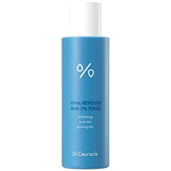Увлажняющий тоник-эксфолиант с BHA 2% и гиалуроновой кислотой Dr.Ceuracle Hyal Reyouth BHA 2% Tonic, 100 мл