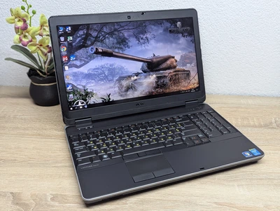 Ноутбук Dell Latitude E6540;15.6 Full HD,Intel Core i5-4310M,8 GB DDR3,Intel HD Graphics,SSD 256Gb - Б/У
