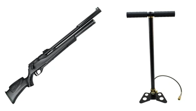 Винтовка PCP SPA Snowpeak T-REX NEW 4.5 мм 320 м/с + насос PCP Artemis 30D pump