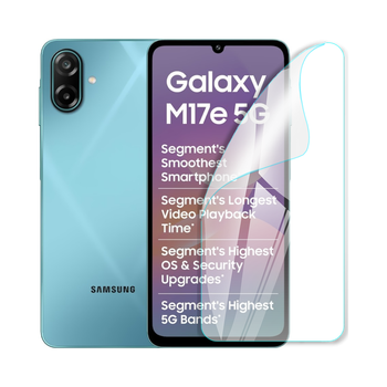 Защитная полиуретановая пленка GP Edge Armor на Samsung Galaxy M17e 5G на экран (глянцевая)