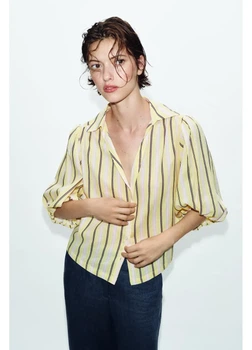 Сорочка Zara 18361 Жовтий XL (1309)