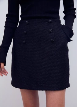 Спідниця H&M 18328 Чорний 34 (1204)