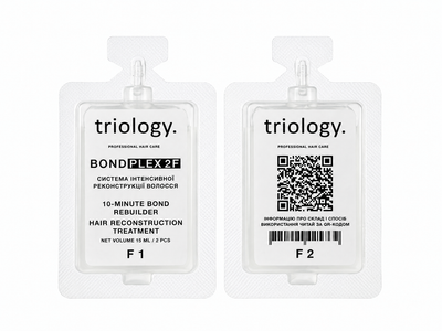 Холодне відновлення Triology "Система інтенсивної реконструкції волосся BONDPLEX 2F" (1 використання)