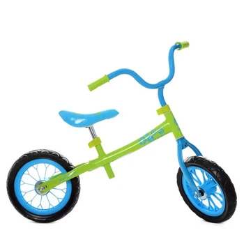 Беговел PROFI KIDS EVA колеса 12 дюймов Салатово-Голубой (М 3255-4)