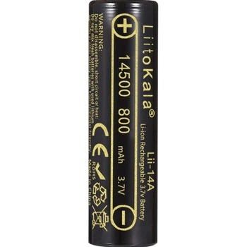 Акумулятор LiitoKala 14500 800mAh Li-ion 1шт (Lii-14A-N) [173770]