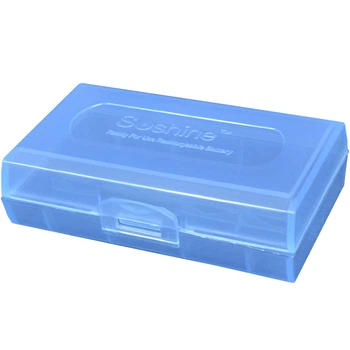 Коробочка для аккумуляторов Soshine 2x18500 Синий ABS