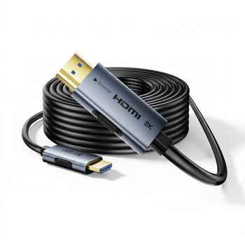 Оптоволоконный кабель HDMI 2.1 8K 60Hz 10м Jasoz A147, оптический кабель AOC HDMI-HDMI для ТВ, ПК, PS5 (A147-10m )