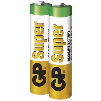 Батарейка міні пальчикова 2шт GP LR03 AAA Super Alkaline