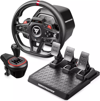 Комплект кермо з педалями та коробкою передач Thrustmaster T248R Shifter Pack Чорний (4160924)