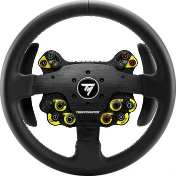 Кермо Thrustmaster EVO Racing 32R Leather Чорне з жовтим (4060318)
