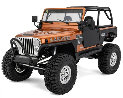 Машинка на радиоуправлении Axial SCX10 III Jeep CJ-7 1/10 4WD RTR V2 Copper Brown (AXI03008V2T2)