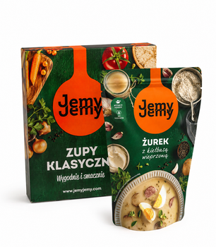 Упаковка супу JEMY JEMY Журек традиційний польський 6x450 г.(B-01-011-PU-pak)