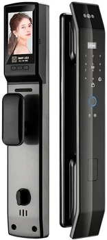 Умный электронный замок LOCK97 с 3D распознаванием лиц и 6 методами доступа цинковый сплав для дверей 40 120 мм