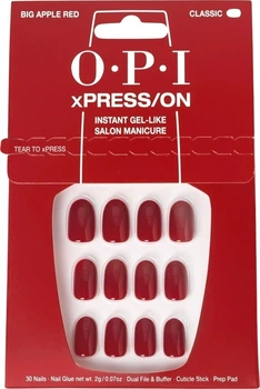 Zestaw sztucznych paznokci Opi Xpress-On Big Apple Red 30 szt (4064665196245)