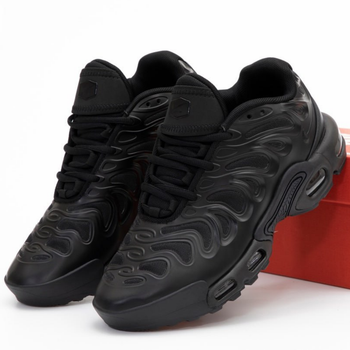 Кросівки чоловічі та жіночі NikeAir Max Tn Plus Drift Black / Най Аір Макс Тн плюс Дріфт чорні 43