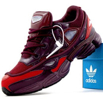 Кроссовки мужские Adi Raf Simons Ozweego Burgundy / кроссовки Ади Озвиго бордовые 44