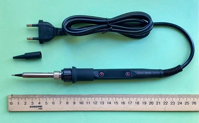 Паяльник 220V Jiang XF908V 80W с цифровым дисплеем и кнопочным регулятором (180-500C)