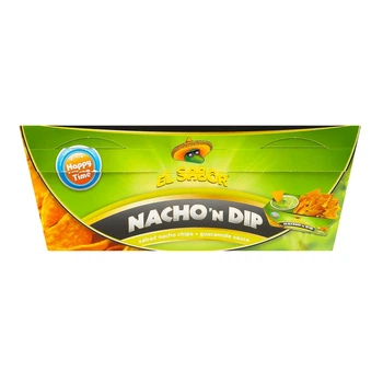Чипси кукурудзяні EL Sabor начо з сіллю 85 г + соус гуакамоле 90 г И732