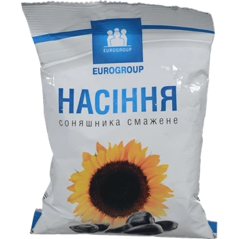Насіння соняшнику Єврогруп несолоне 100 г