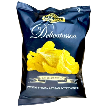 Чипси картопляні ARGENTE DELICATESS з сіллю 40г И102