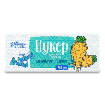 Цукор рафінад Українська Зірка 250 г
