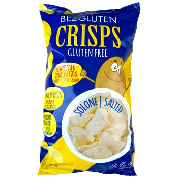 Чипси Bezgluten солоні без глютену 70 г И128