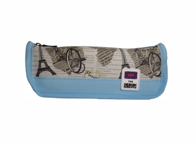 Пенал париж Blue / голубой, 21х8х5 см МІС YM9350