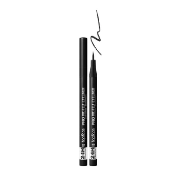 Підводка-фломастер для очей Topface Pro Ink Felt Eyeliner для тонких та графічних стрілок №01 Чорний, 1,2 мл