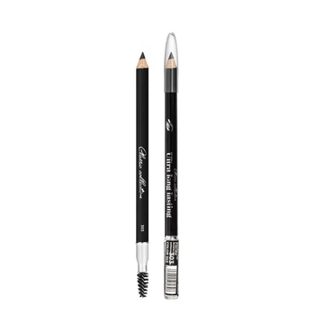 Олівець для брів зі щіточкою Parisa Eyebrow Pencil №303 Чорний, 1,5 г