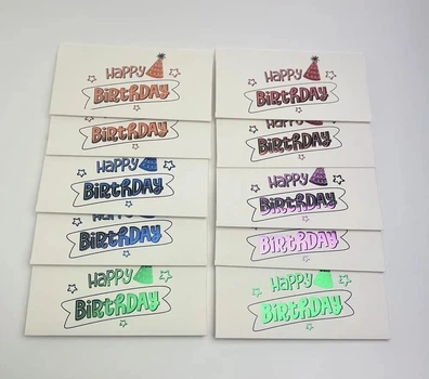 Конверт для грошей Happy birthday Ковпак Асорті