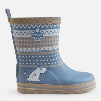Детские резиновые сапоги унисекс Reima Moomin Magisk 5400001B-67A1 20 Синие (6438557414508)