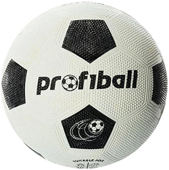 М'яч футбольний розмір 4, гума Grain, Profiball, сітка, 290 г