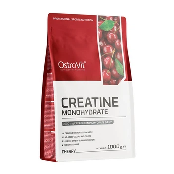Креатин OstroVit Creatine Monohydrate 1 кг со вкусом Вишня