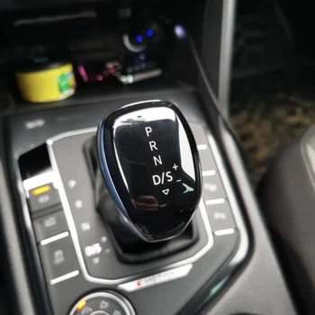 Ручка АКПП з підсвічуванням білого кольору Volkswagen Audi Skoda Golf Passat CC Jetta Octavia Superb, ручка перемикання передач з Led підсвічуванням