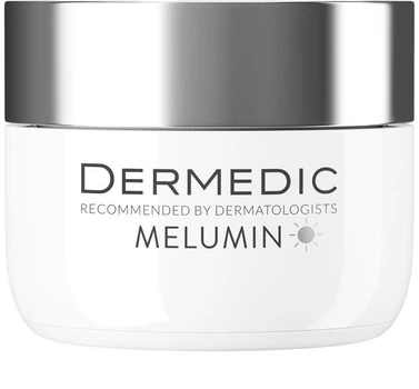Дневной крем для лица Dermedic Melumin Защитный Осветляющий крем SPF 50+ 50 мл (5901643177089)