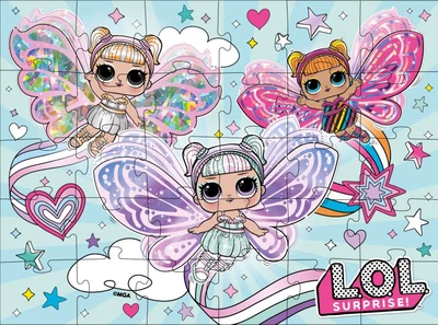 Пазлы L.O.L Surprise! Fairies, 30 элементов