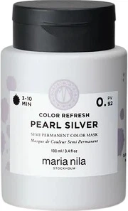 Маска для волосся Maria Nila Colour Refresh Pearl Silver 0.92 тонувальна 100 мл (7391681407343)