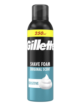 Піна для гоління Gillette Classic для чутливої шкіри 250 мл (8006530159142)