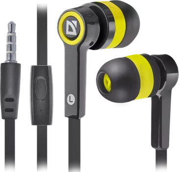 Słuchawki Defender Pulse 420 Black-Yellow (4714033634212)
