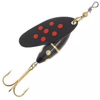 Блешня Myran Panter 5g #Black - Red Dots