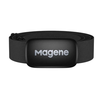 Нагрудный пульсометр Magene H64, Bluetooth 4.2/ANT+, IP67, черный