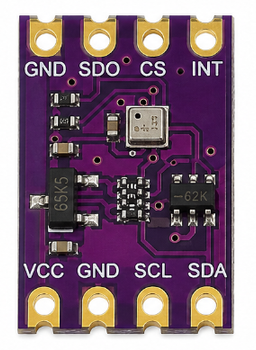 BMP580 2,0–5,5 В I2C/SPI — цифровой датчик атмосферного давления и высоты