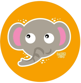 М'яч Artyk Sportox Kids 133640 ПВХ Слоник 230 мм (5901811133640)