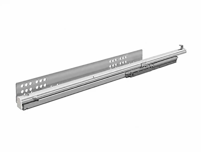 Направляющая Hettich Quadro V6 полного выдвижения с механизмом Push to open L=400 мм, ДСП 18мм, левая