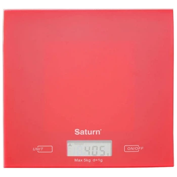 Весы кухонные Saturn (ST-KS7810 Red)