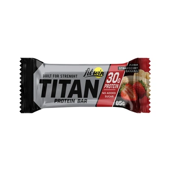 Батончик FitWin Titan Bar, 85 грамм - Банан-клубника