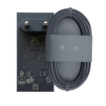 Оригінальний комплект Starlink: блок живлення UTP-231 60W + кабель DC/DC 15 м