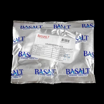 Альбендазол 10% пор. 1кг (Базальт)