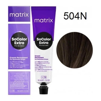 Краска для седых волос Matrix Socolor Pre-bonded 504N шатен нейтральный 90 мл