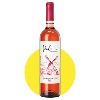Вино Винья до Мойнью Винью Верде/Vinha do Moinho Vinho Verde розовое полусухое, 0,75 л, 10%